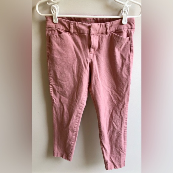 Old Navy Cropped Pixie Ankle Pants Rosy Pink Women’s Size 4 - Picture 8 of 8
